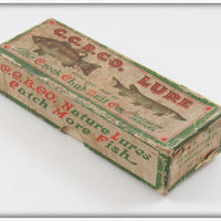 Creek Chub Nickel Wicked Wiggler In End Label Box S-1