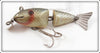 Vintage Creek Chub Silver Shiner Baby Wigglefish Lure 2503