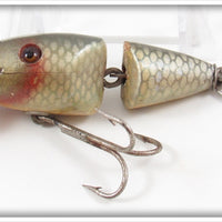 Vintage Creek Chub Silver Shiner Baby Wigglefish Lure 2503