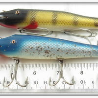 Creek Chub Blue Flash & Perch Snook Pikie Pair