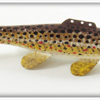 Carl Christiansen Brown Trout Decoy In Box