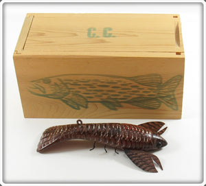 Carl Christiansen Crayfish Decoy In Box