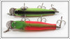 Creek Chub Fireplug & Rainbow Fire Snook Pikie Pair