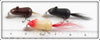 Creek Chub Copper, Black & Red Head Mitie Field Mouse Lot Of Three