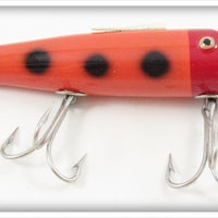 Vintage Creek Chub Orange Spotted Snook Pikie Lure 3430