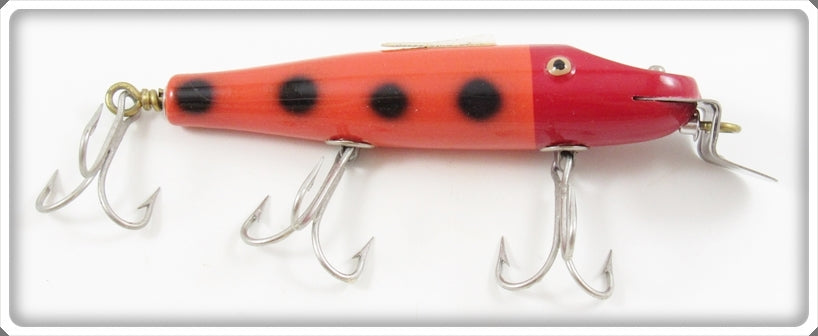 Vintage Creek Chub Orange Spotted Snook Pikie Lure 3430
