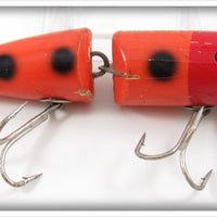 Creek Chub Orange Spotted Jointed Snook Pikie Lure 5530