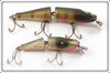 Creek Chub Perch Jointed Pikie & Silver Flash Midget Pikie Lure Pair