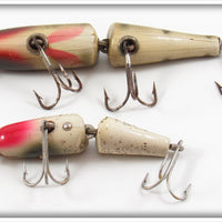 Creek Chub Perch Jointed Pikie & Silver Flash Midget Jointed Pikie Pair