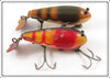 Creek Chub Western Auto Red Devil & Tan Crab Crawdad Pair