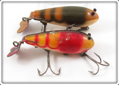 Creek Chub Western Auto Red Devil & Tan Crab Crawdad Pair