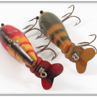 Creek Chub Western Auto Red Devil & Tan Crab Crawdad Pair