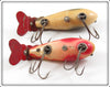 Creek Chub Western Auto Red Devil & Tan Crab Crawdad Pair