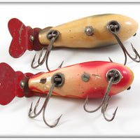 Creek Chub Western Auto Red Devil & Tan Crab Crawdad Pair