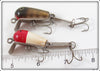 Creek Chub Red Head & Pikie Scale Spoon Tail Pair
