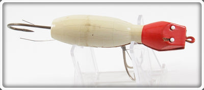 Vintage Barr Royer's Red & White Mud Puppy Salamander Lure