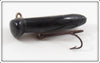 Vintage Creek Chub Solid Black Big Bug Wiggler Lure 1413