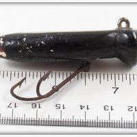 Creek Chub Solid Black Big Bug Wiggler 1413