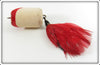 The Dickens Bait Co Red & White Dicken's Weedless Wonder