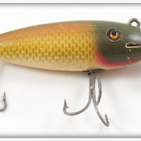 Vintage Creek Chub Golden Shiner Baby Wiggler Lure 204