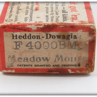 Heddon Brown Flocked Mouse Meadow Mouse In Box F4000BM