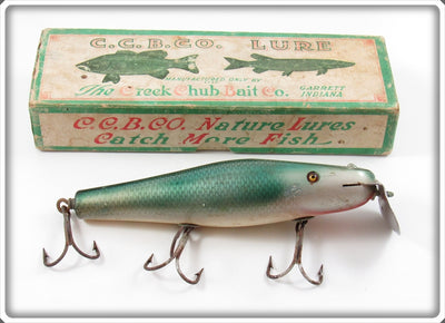 Vintage Creek Chub Mullet Husky Surfster Lure In Box 7307