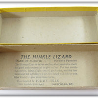 Joe B Hinkle Red Hinkle Lizard In Green Lizard Box