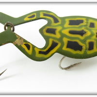 Vintage Heddon Frog Spot Spoon-y Frog Lure