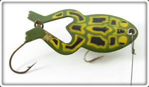 Vintage Heddon Frog Spot Spoon-y Frog Lure