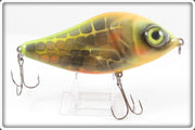 B.E. Yellow With Spots Contemporary Large Musky Lure 