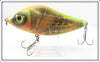 B.E. Yellow With Spots Contemporary Large Musky Lure