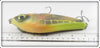 B.E. Yellow With Spots Contemporary Large Musky Lure