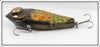 B.E. Black With Spots Contemporary Large Musky Lure