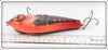 B.E. Red Orange Crawdad Contemporary Large Musky Lure