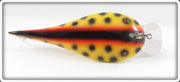 Musky Dan Yellow Black Spots Sting Ray Lure 