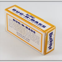 Buckeye Bait Corp Red Head Clear Body Sand Bass Bug N Bass In Box