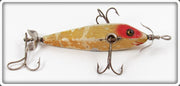 Vintage Heddon Slate Dummy Double Lure 1502