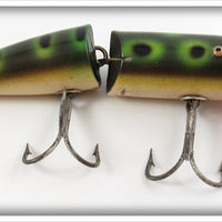 Creek Chub Frog Spot Jointed Husky Pikie 3019 Special Lure