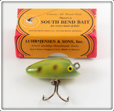 NFLCC 2005 Luhr Jensen South Bend Frog Ketch Oreno In Box