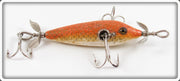 Vintage Heddon Goldfish 100 Dowagiac Minnow Lure 109K