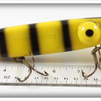 Legend Lures Yellow Black Stripes 11" Legend Eleven Lure 