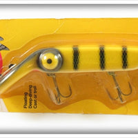 Legend Lures Yellow & Black Scale 8" Legend Jr On Card