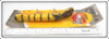 Legend Lures Yellow & Black Scale 8" Legend Jr On Card