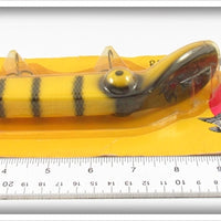 Legend Lures Yellow & Black Scale 8" Legend Jr On Card