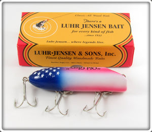 Luhr Jensen South Bend Sept 11th Old Glory Bass Oreno In Box