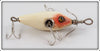 Vintage Heddon White & Red 20 Baby Dowagiac Lure