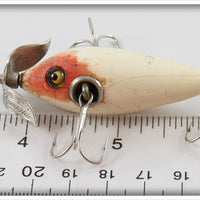 Heddon White & Red 20 Baby Dowagiac