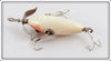 Heddon White & Red 20 Baby Dowagiac