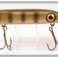 Legend Lures Gold & Brown Scale 8" Sortie Eight Lure