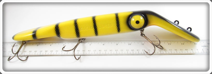Legend Lures Yellow & Black Scale 14" The Legend Lure